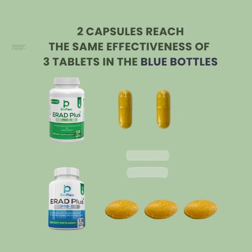 ERAD Plus® Pre-D 120 Veg Capsules- Enriched Formula